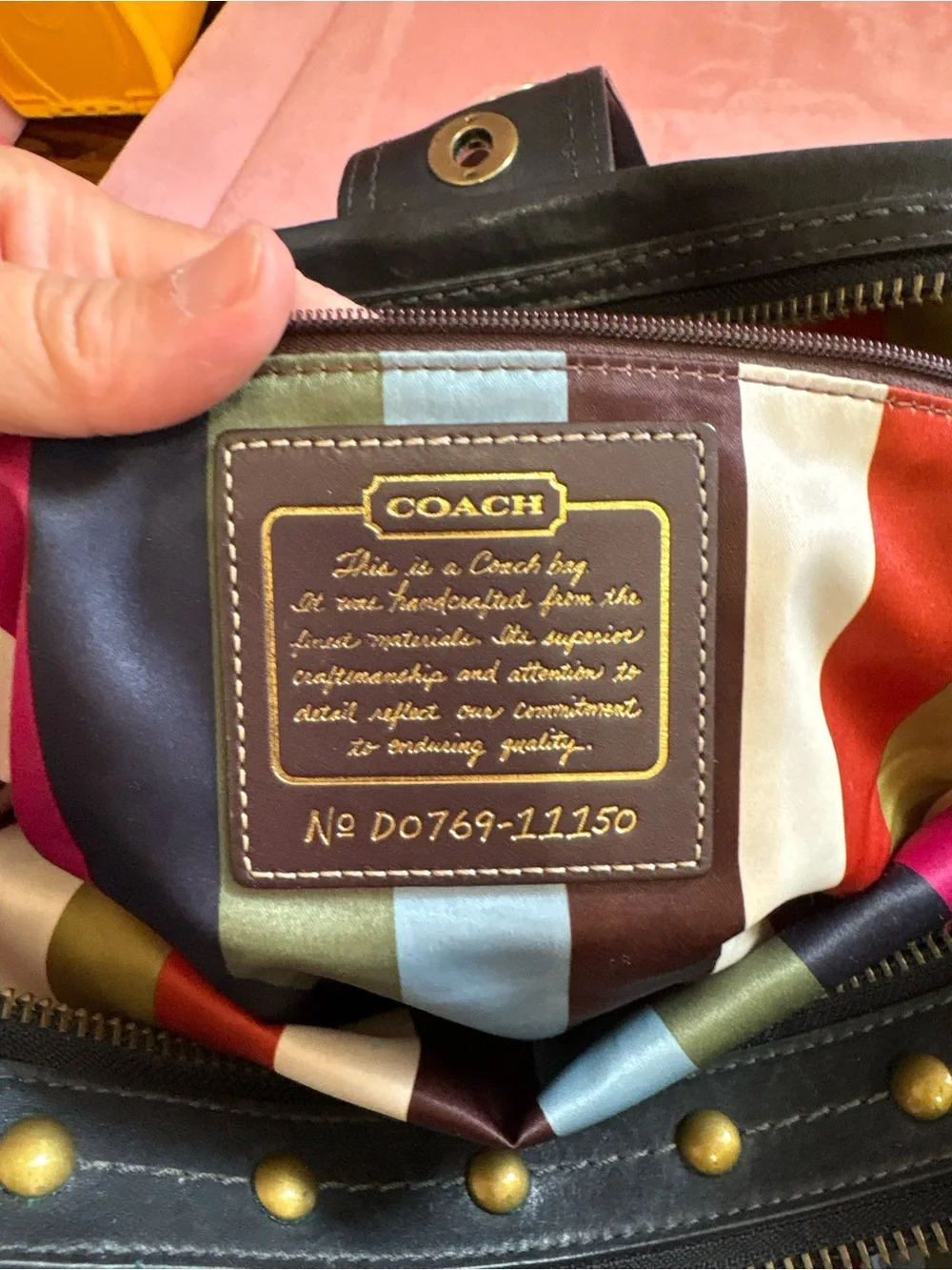 Coach 65th Anniversary XL Lily Legacy Satchel with Kisslock🖤